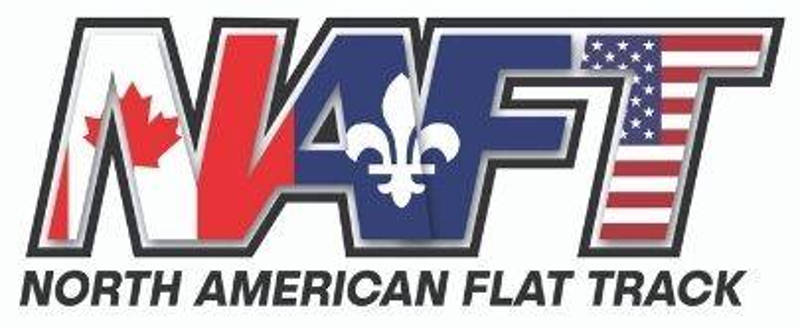 NAFT - North American Flat Track dirt track racing organization logo