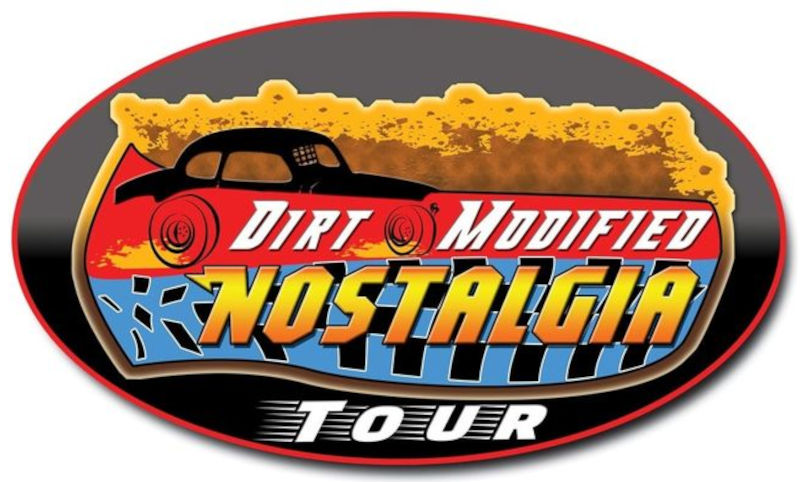 DMNT - Dirt Modified Nostalgia Tour dirt track racing organization logo