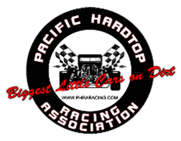 PHRA - Pacific Hardtop Racing Association dirt track racing organization logo