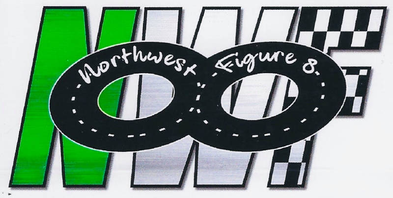 NF8 - Northwest Figure 8 dirt track racing organization logo