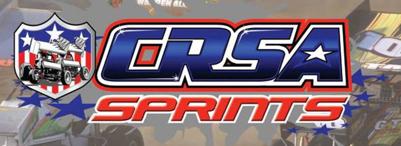 CRSA - Capital Region Sprintcar Agency dirt track racing organization logo
