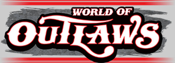 WoO - World of Outlaws dirt track racing organization logo