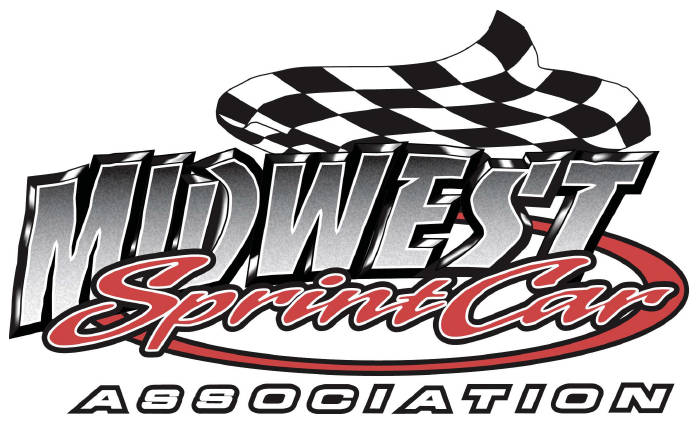MSA - Midwest Sprintcar Association dirt track racing organization logo