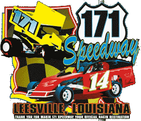 Leesville 171 Speedway race track logo