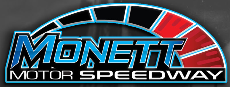 Monett Raceway race track logo