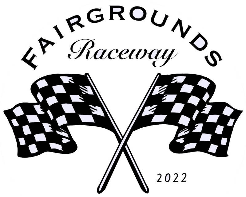 Fairgrounds Raceway race track logo