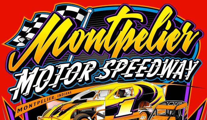 Montpelier Motor Speedway race track logo