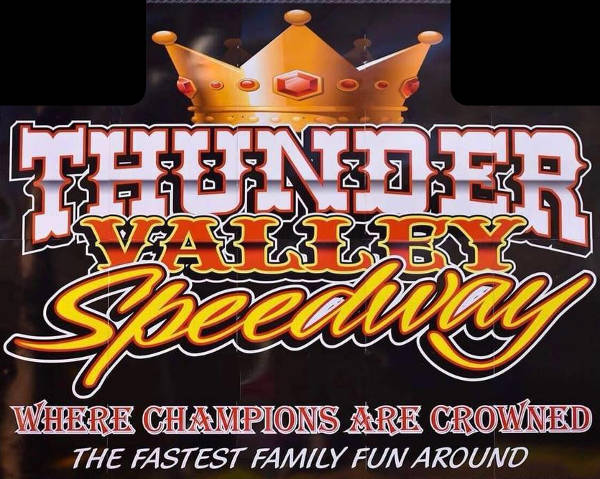 Thunder Valley Speedway race track logo