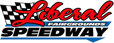 Liberal Fairgrounds Speedway race track logo