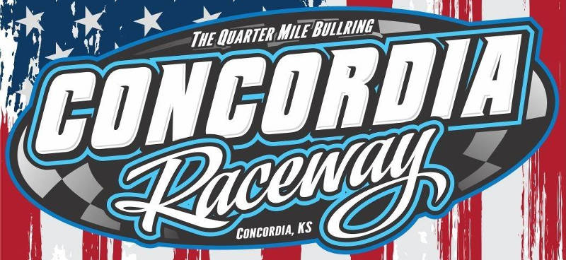 Concordia Raceway race track logo