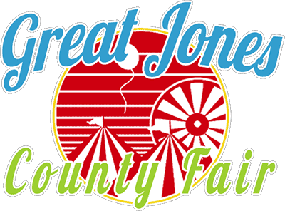 Great Jones County Fairgounds race track logo