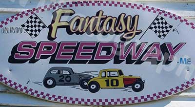 Fantasy Speedway race track logo