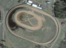 Carlton County Fairgrounds race track logo