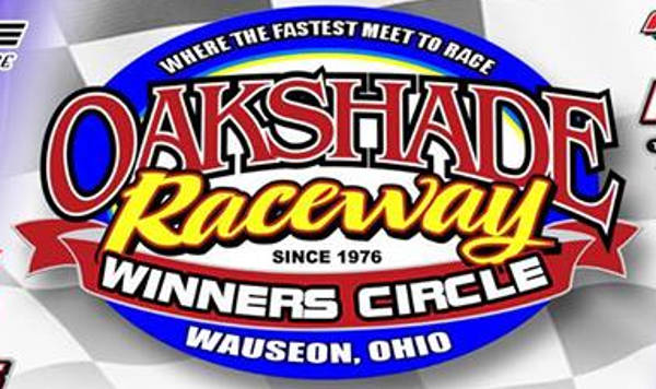 Oakshade Raceway race track logo