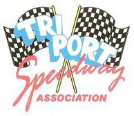 TriPort Speedway race track logo