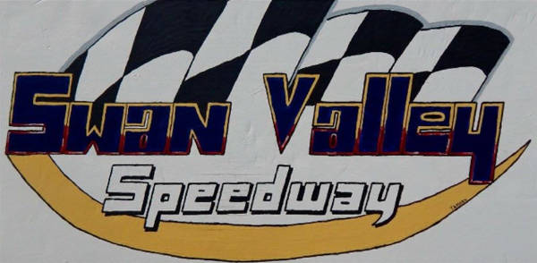 Swan Valley Speedway race track logo