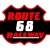 Route 68 Raceway race track logo