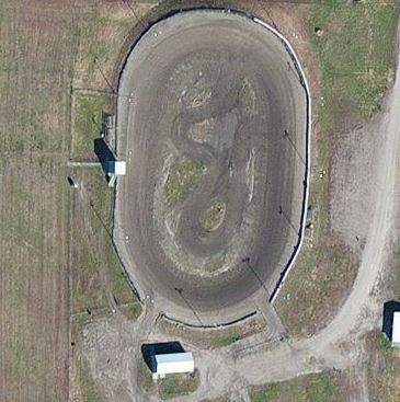 Lasoski Speedway race track logo