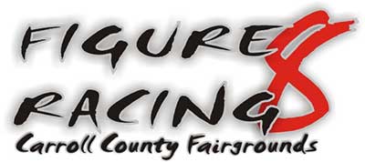 Carroll County Fairgrounds race track logo