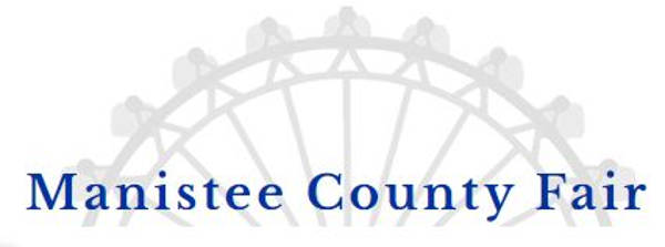 Manistee County Fairgrounds race track logo