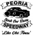 Peoria Speedway race track logo