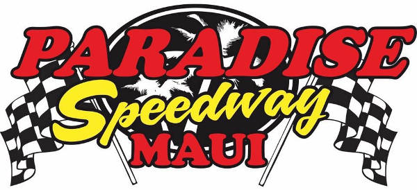 Paradise Speedway Maui race track logo