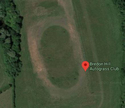 Bredon Hill Autograss Club race track logo
