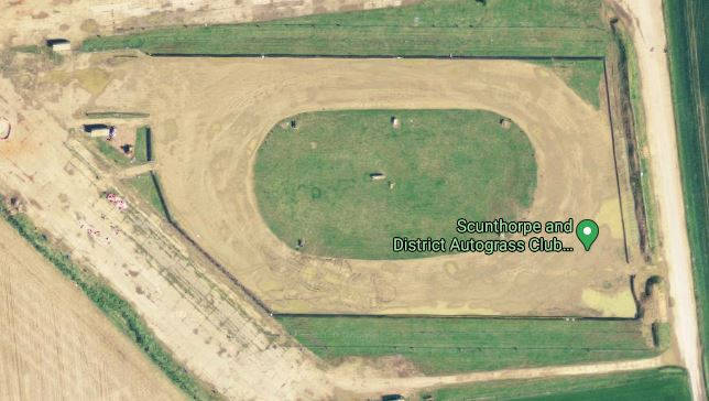 Scunthorpe Autograss Club race track logo