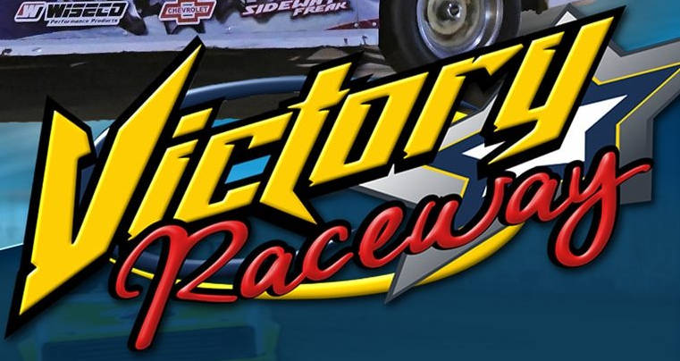 Victory Raceway race track logo