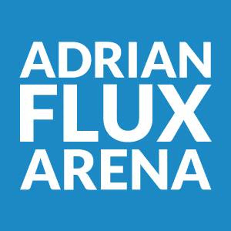 Adrian Flux Arena race track logo