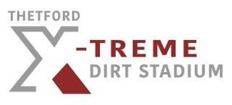 Thetford XTreme Dirt Stadium race track logo