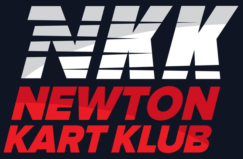 Newton Kart Klub race track logo