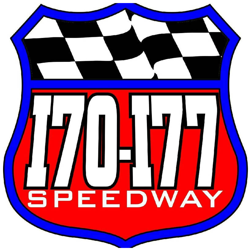 I70 I77 Speedway race track logo