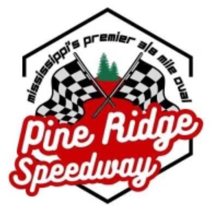 Pine Ridge Speedway race track logo
