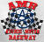 Atomic Motor Raceway race track logo