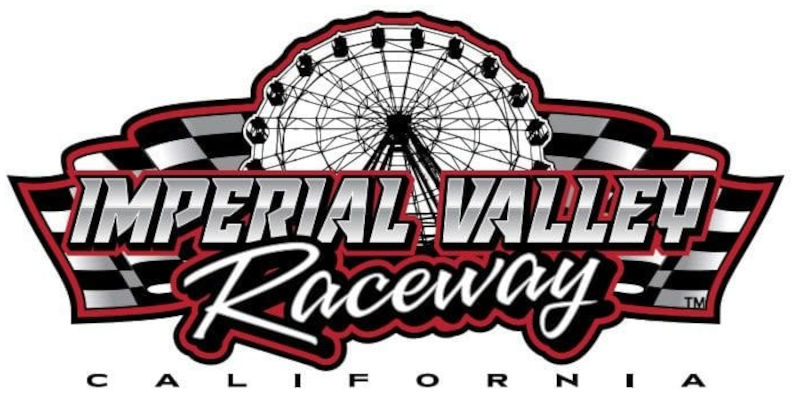 Imperial Valley Speedway race track logo