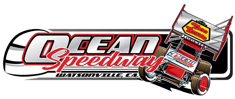 Ocean Speedway race track logo