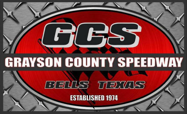 Grayson County Speedway race track logo