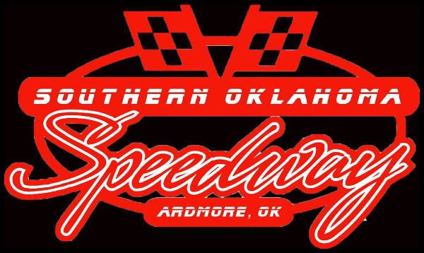 Southern Oklahoma Speedway race track logo