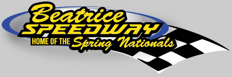 Beatrice Speedway race track logo