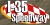 I35 Speedway race track logo