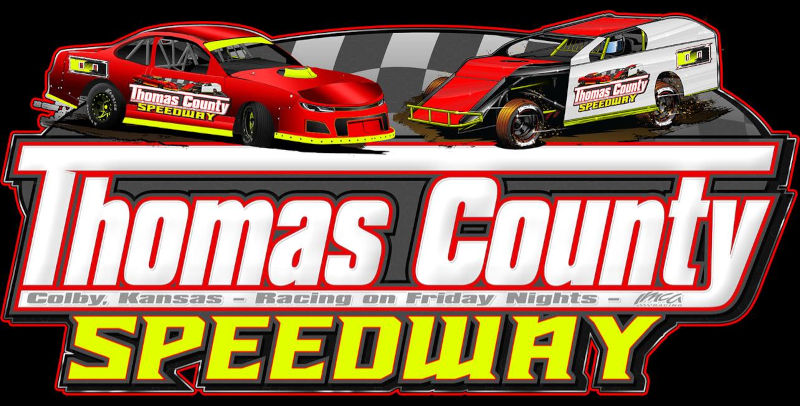 Thomas County Speedway race track logo