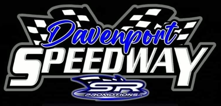 Davenport Speedway race track logo