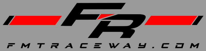 Fairmont Raceway race track logo