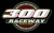 300 Raceway race track logo