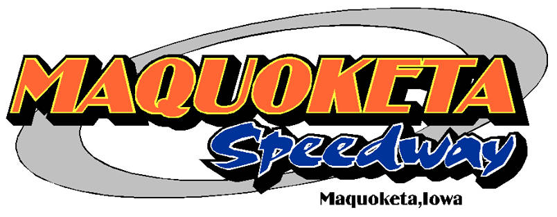 Maquoketa Speedway race track logo