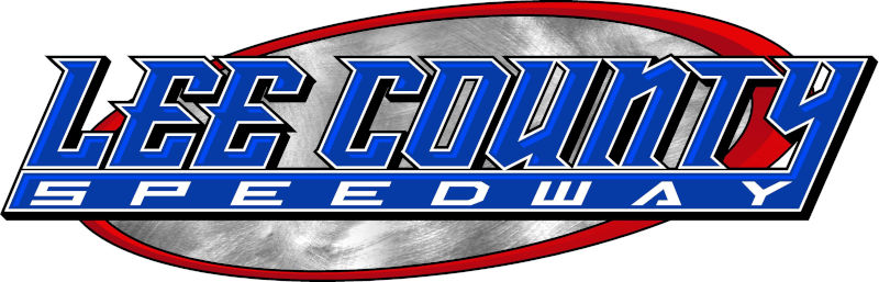 Lee County Speedway race track logo