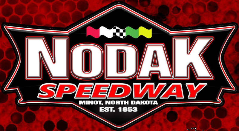 Nodak Speedway race track logo