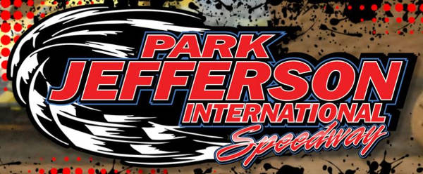 Park Jefferson Speedway race track logo