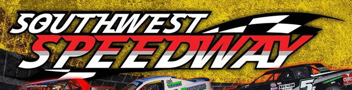 Southwest Speedway race track logo